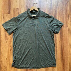Weatherproof men’s polo size large green